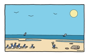 Ed Schimmel - Pop Artist in Australia - Soldier crabs